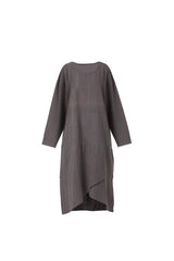 Long Sleeve Linen Cozy Autumn Winter Dress