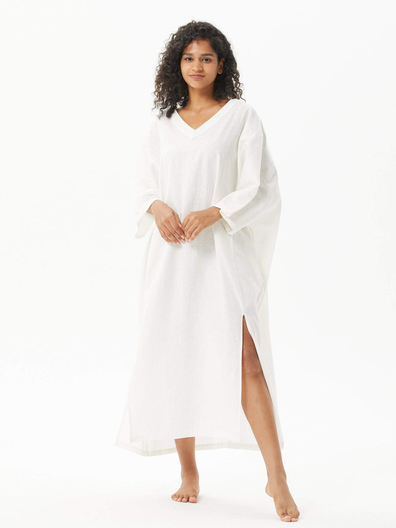 Linen Cotton Casual Oversized Dress