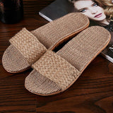 COZINEN Women's Linen Woven Slippers