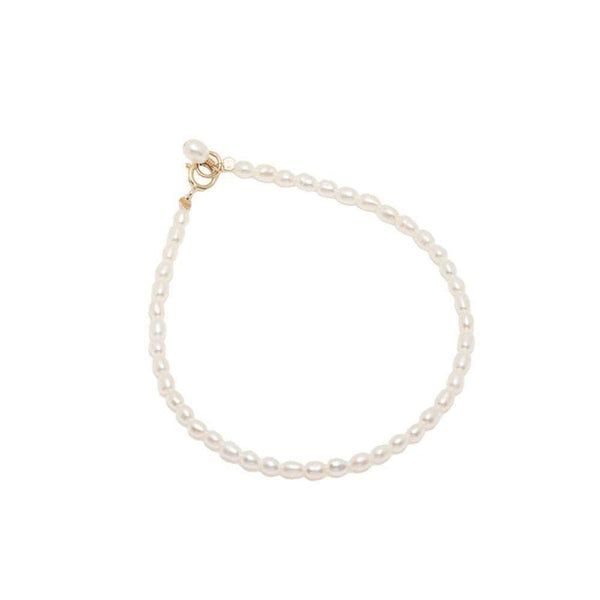 COZINEN Women's Natural Pearl Bracelet