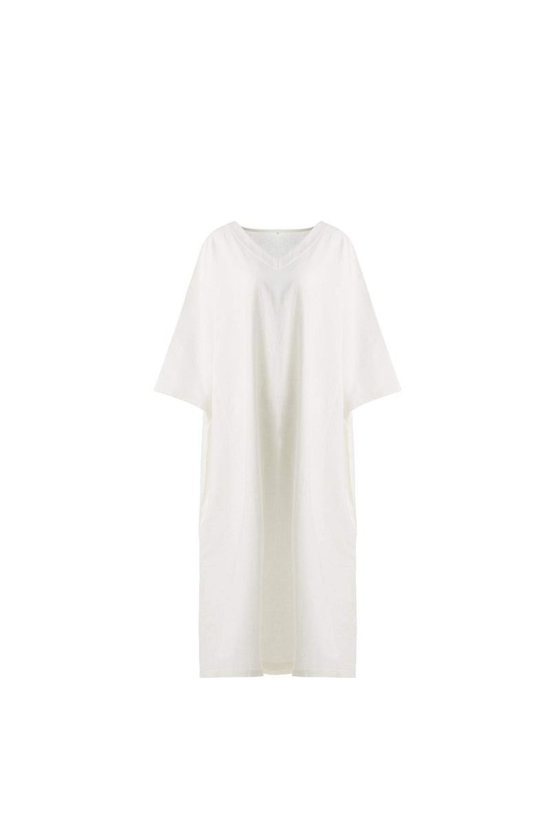 Linen Cotton Casual Oversized Dress