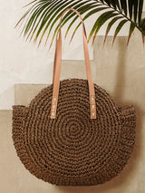 Wabi-Sabi Bamboo Weaving Handbag