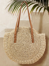 Wabi-Sabi Bamboo Weaving Handbag