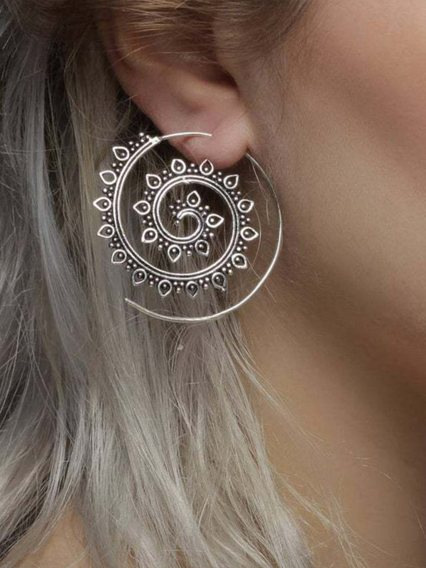 Vintage Distressed Boho Earrings