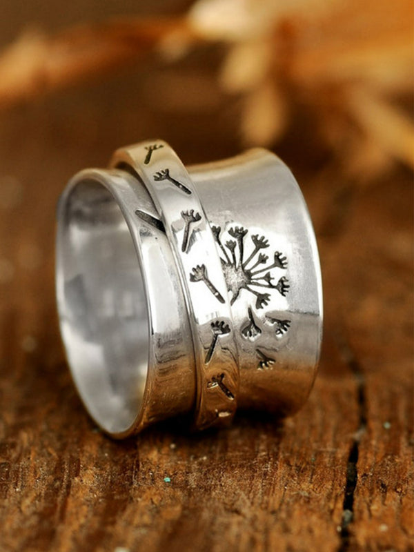 Dandelion Layered Hope Ring