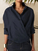 Wabi Sabi Asymmetric Blouse